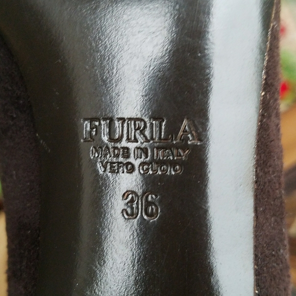 Furla mid stilleto heel pointed design shoes sz36 - Picture 8 of 8